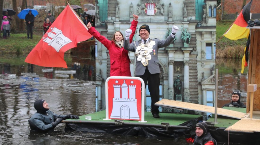 Senatorin trifft König: Die Teichwette [Bildergalerie]